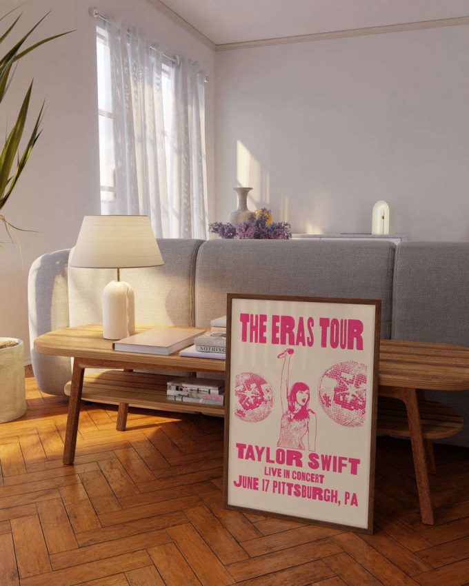 Pink Eras Tour Poster For Home Decor Gift 3