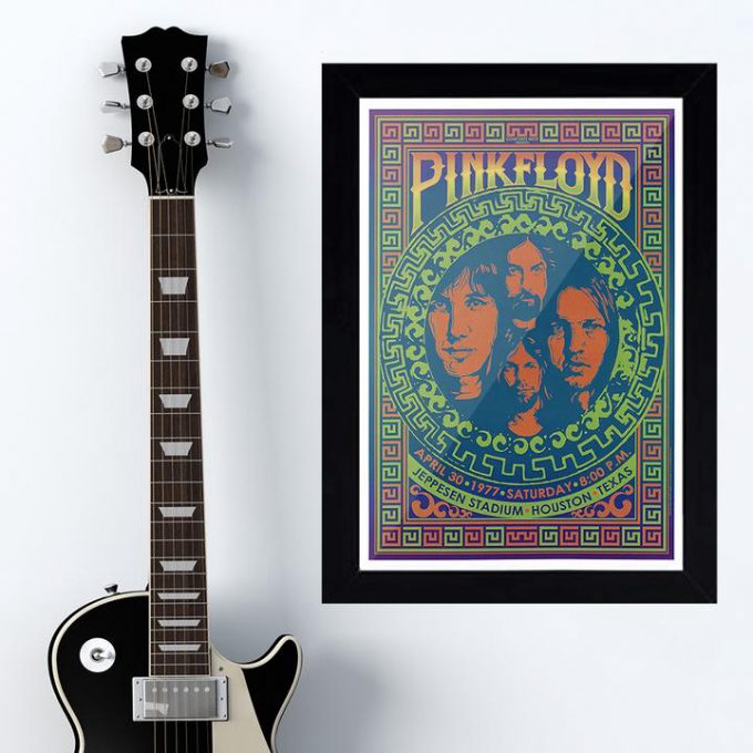 Pink Floyd 1977 Concert Poster For Home Decor Gift For Home Decor Gift Canvas 2