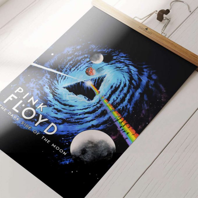 Pink Floyd Black Hole Dark Side Galaxy Poster For Home Decor Gift For Home Decor Gift 2