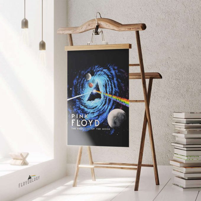 Pink Floyd Black Hole Dark Side Galaxy Poster For Home Decor Gift For Home Decor Gift 4