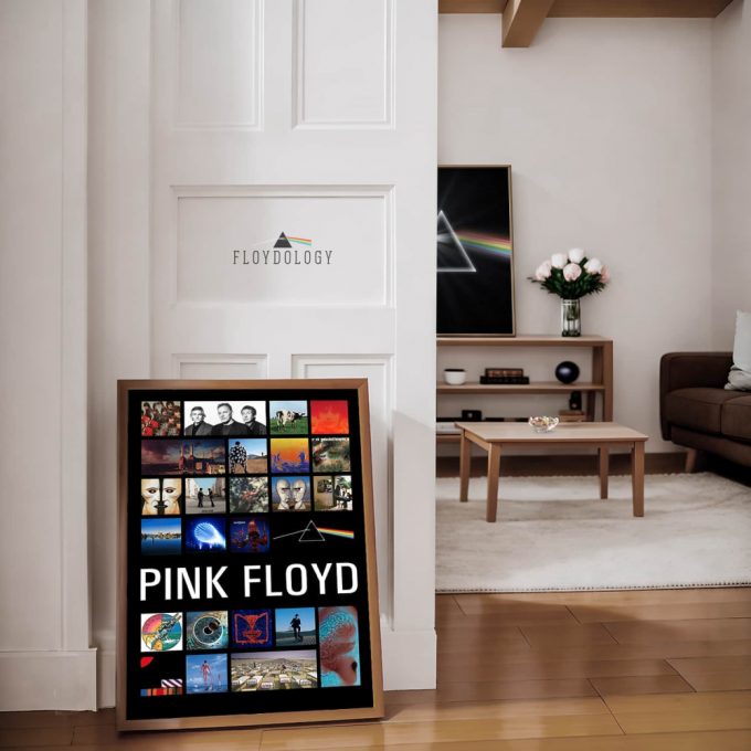 Pink Floyd Discography Collection Poster For Home Decor Gift For Home Decor Gift 6