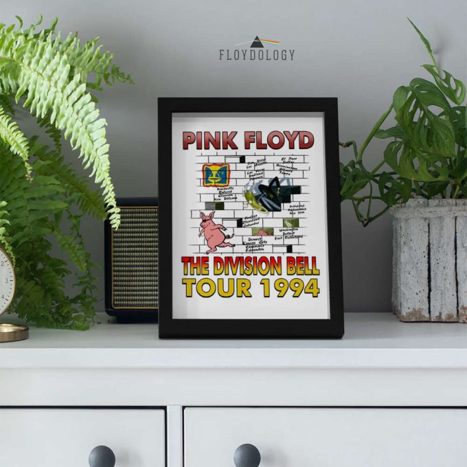 Pink Floyd Division Bell 1994 Tour Vintage Back Poster For Home Decor Gift For Home Decor Gift 5