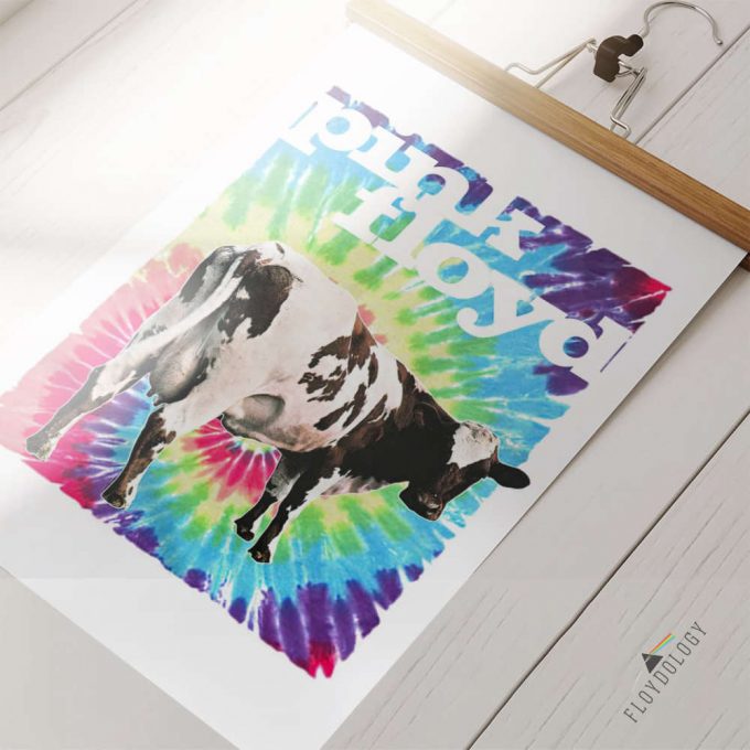 Pink Floyd Fat Old Sun White Dairy Cow Poster For Home Decor Gift For Home Decor Gift 2