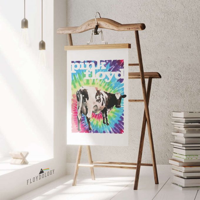 Pink Floyd Fat Old Sun White Dairy Cow Poster For Home Decor Gift For Home Decor Gift 4