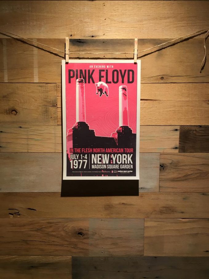 Pink Floyd In The Flesh North American Tour Poster For Home Decor Gift For Home Decor Gift Canvas 4