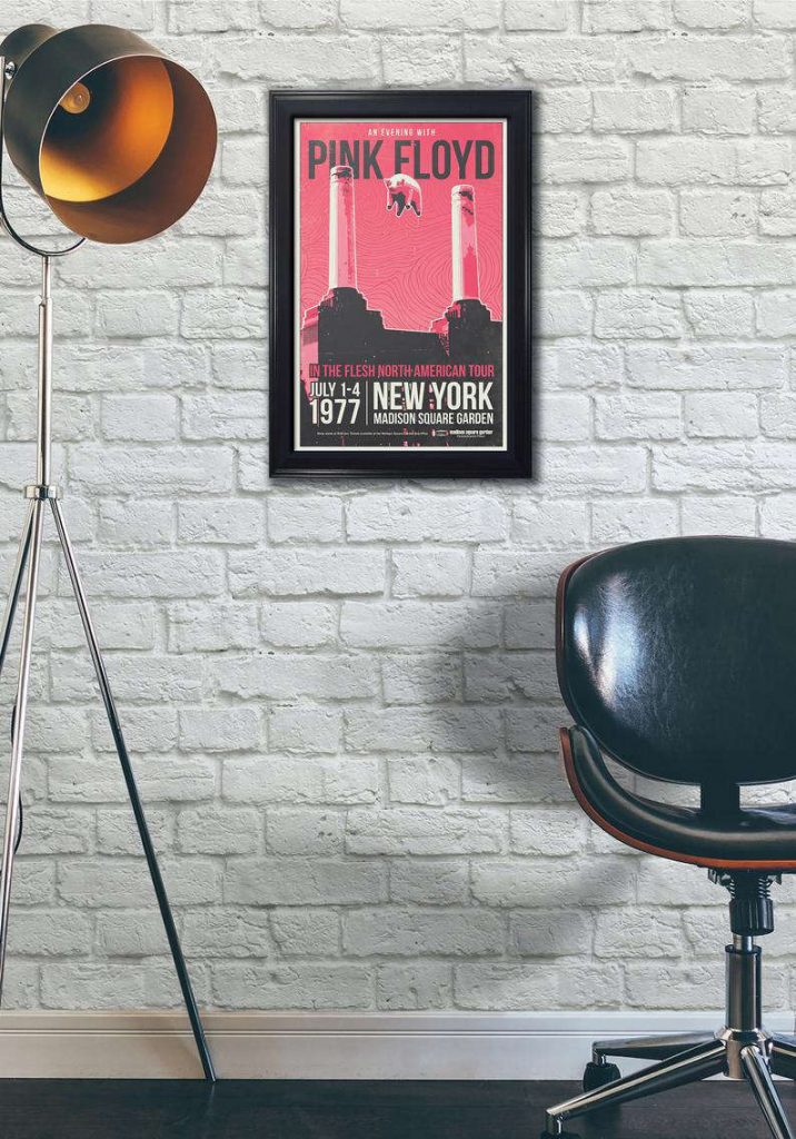 Pink Floyd In The Flesh North American Tour Poster For Home Decor Gift For Home Decor Gift Canvas 16