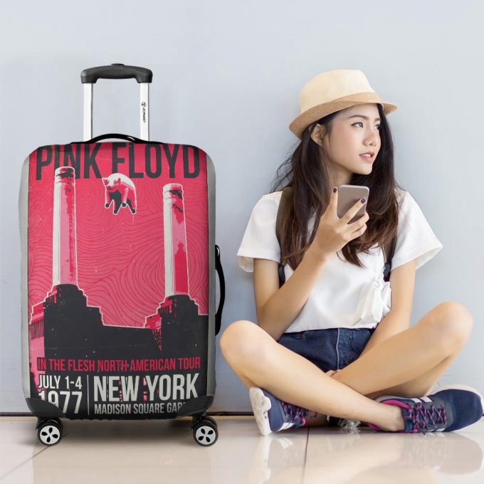 Pink Floyd In The Flesh North American Tour Poster For Home Decor Gift Luggage Cover 4