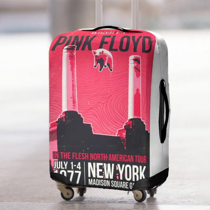 Pink Floyd In The Flesh North American Tour Poster For Home Decor Gift Luggage Cover 5