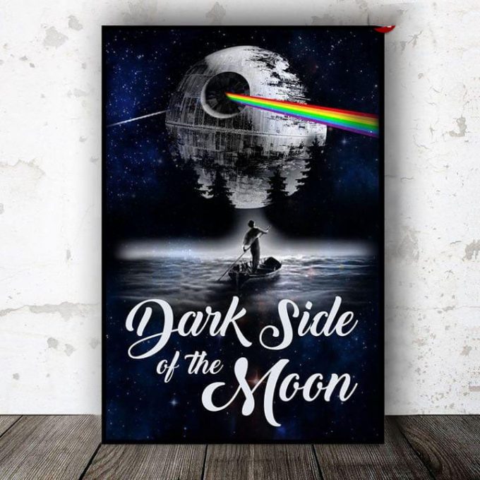 Pink Floyd Poster For Home Decor Gift – Amazing Pink Floyd Brain Damage Dark Side Of The Moon 2