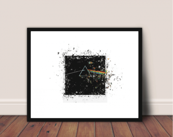 Pink Floyd Poster For Home Decor Gift – Dark Side Of The Moon Pink Floyd Art Print 2