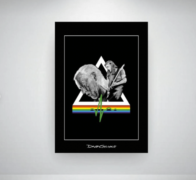 Pink Floyd Poster For Home Decor Gift – David Gilmour ‘Time’ 2