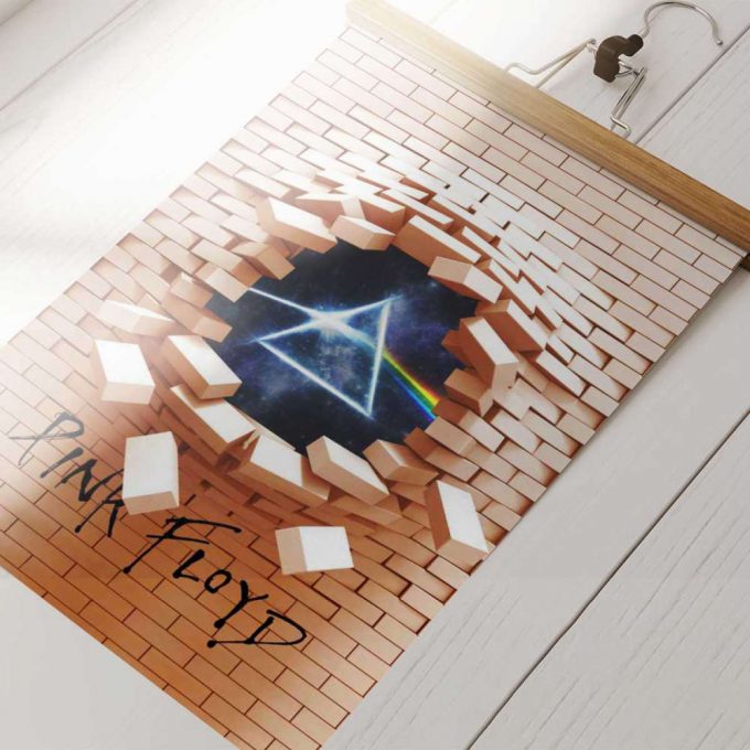 Pink Floyd Poster For Home Decor Gift For Home Decor Gift – 3D Pink Floyd The Wall 2