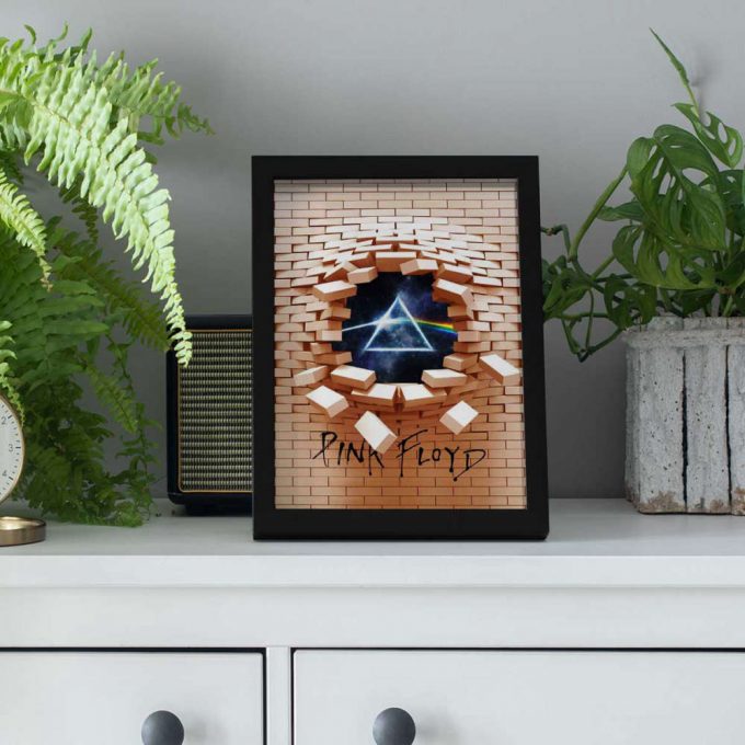 Pink Floyd Poster For Home Decor Gift For Home Decor Gift – 3D Pink Floyd The Wall 3