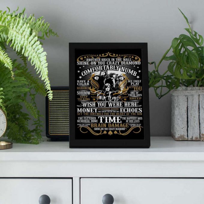 Pink Floyd Poster For Home Decor Gift For Home Decor Gift – All Time Together All Song Music 5