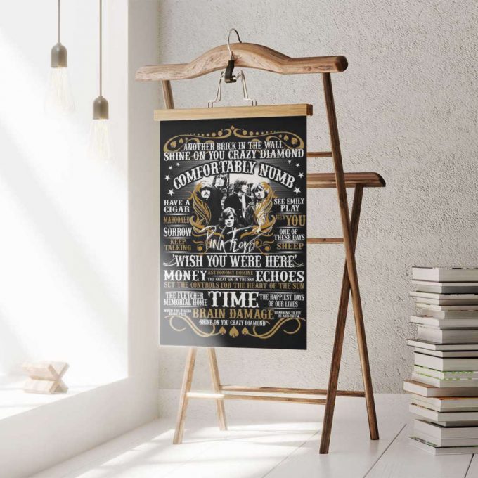 Pink Floyd Poster For Home Decor Gift For Home Decor Gift – All Time Together All Song Music 2