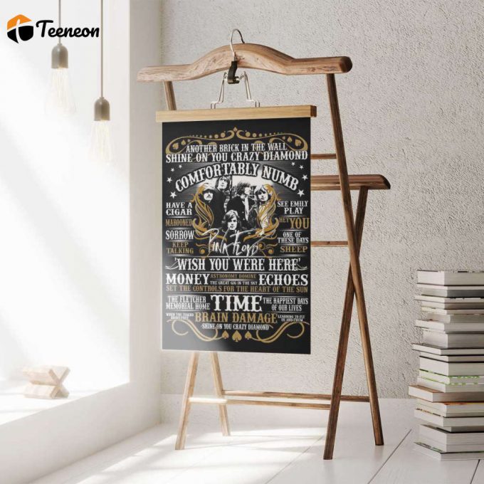 Pink Floyd Poster For Home Decor Gift For Home Decor Gift – All Time Together All Song Music 1