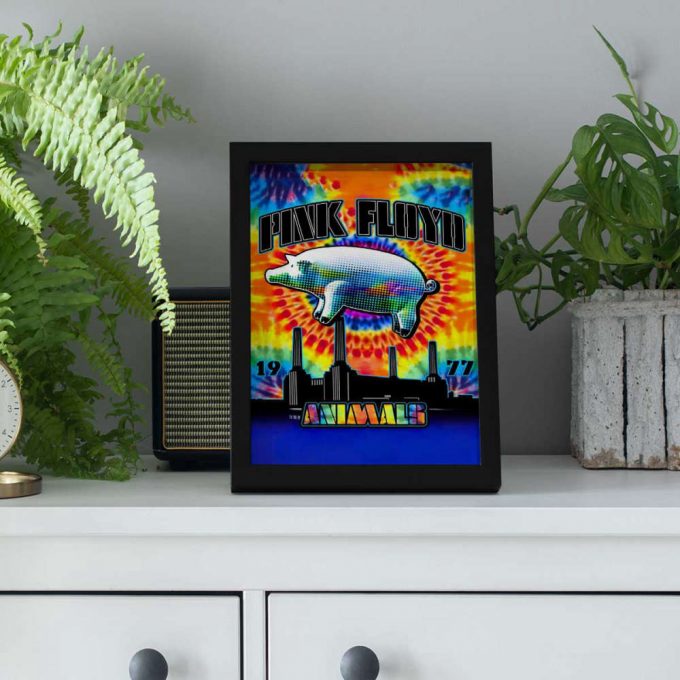 Pink Floyd Poster For Home Decor Gift For Home Decor Gift – Animals 1977 Tiedye 5