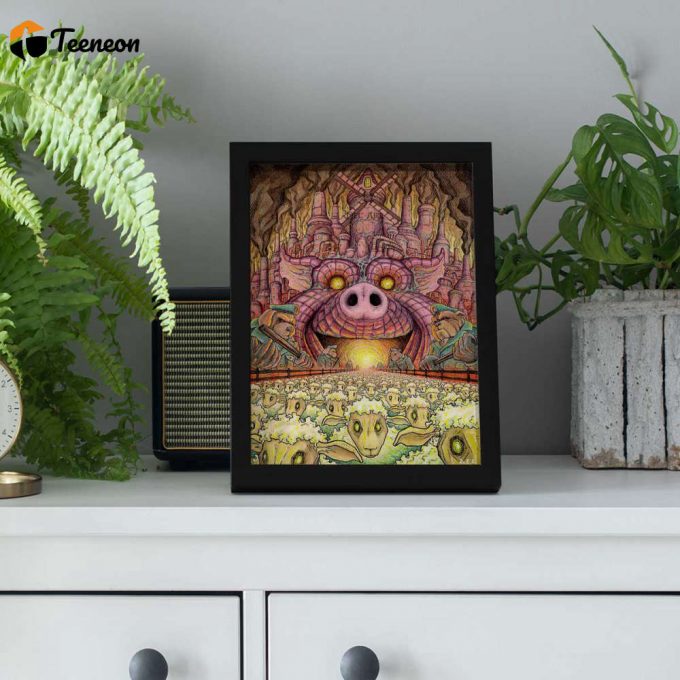 Pink Floyd Poster For Home Decor Gift For Home Decor Gift – Animals Farm Tribute Painting 1