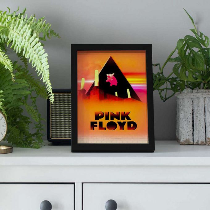 Pink Floyd Poster For Home Decor Gift For Home Decor Gift – Animals Flying Pig 5