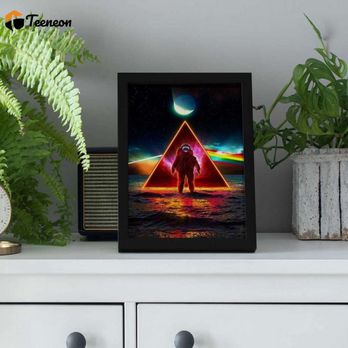 Pink Floyd Poster For Home Decor Gift For Home Decor Gift – Astronaut Dark Side Of The Moon 1