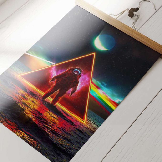 Pink Floyd Poster For Home Decor Gift For Home Decor Gift – Astronaut Dark Side Of The Moon 3