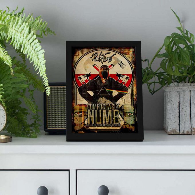 Pink Floyd Poster For Home Decor Gift For Home Decor Gift – Comfortably Numb Hello Is There Anybody In There 2