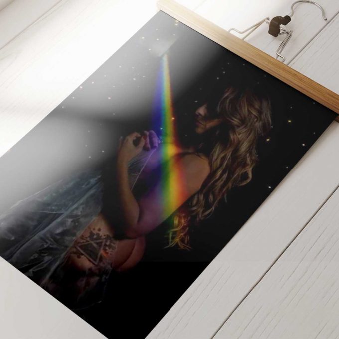 Pink Floyd Poster For Home Decor Gift For Home Decor Gift – Dark Side Of The Moon Lady 4