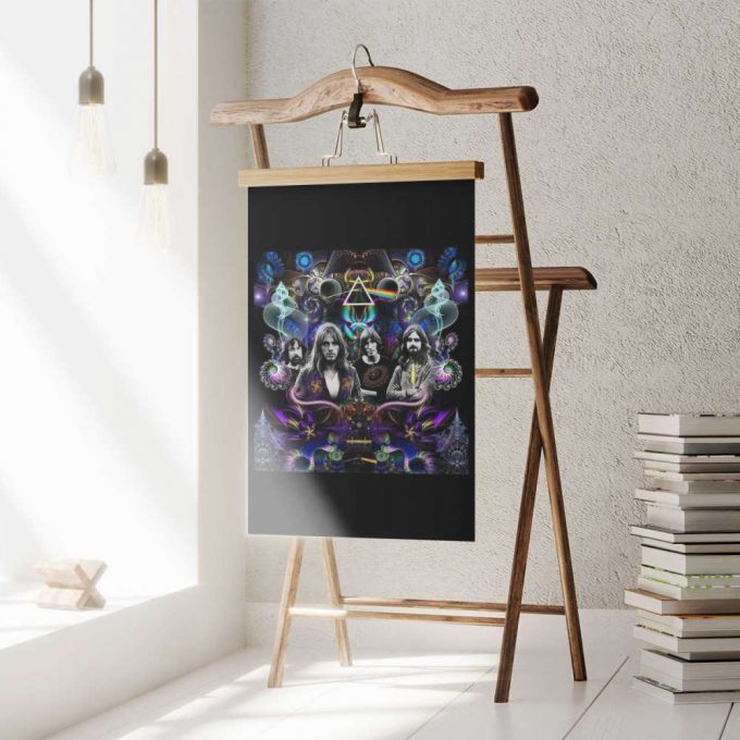 Pink Floyd Poster For Home Decor Gift For Home Decor Gift – Dark Side Of The Moon Psychedelic Abstract Art 3