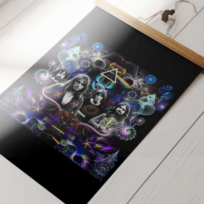 Pink Floyd Poster For Home Decor Gift For Home Decor Gift – Dark Side Of The Moon Psychedelic Abstract Art 4