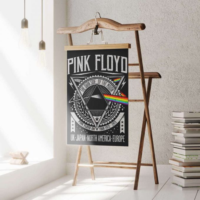 Pink Floyd Poster For Home Decor Gift For Home Decor Gift – Dark Side Of The Moon Tour 1972 Emp Original 3