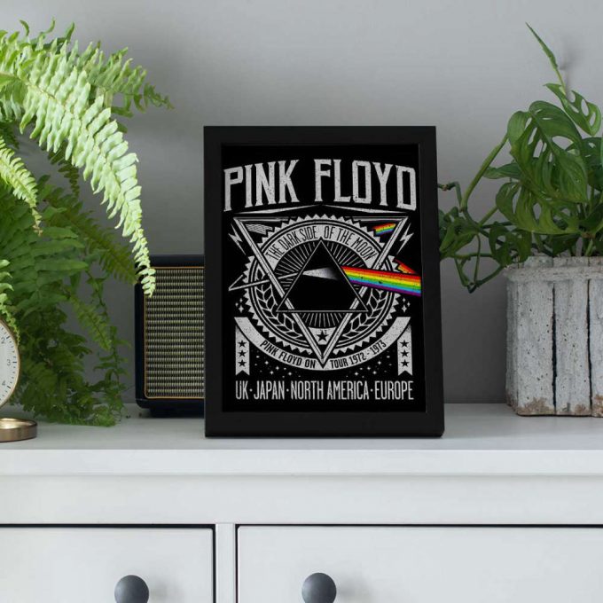 Pink Floyd Poster For Home Decor Gift For Home Decor Gift – Dark Side Of The Moon Tour 1972 Emp Original 5