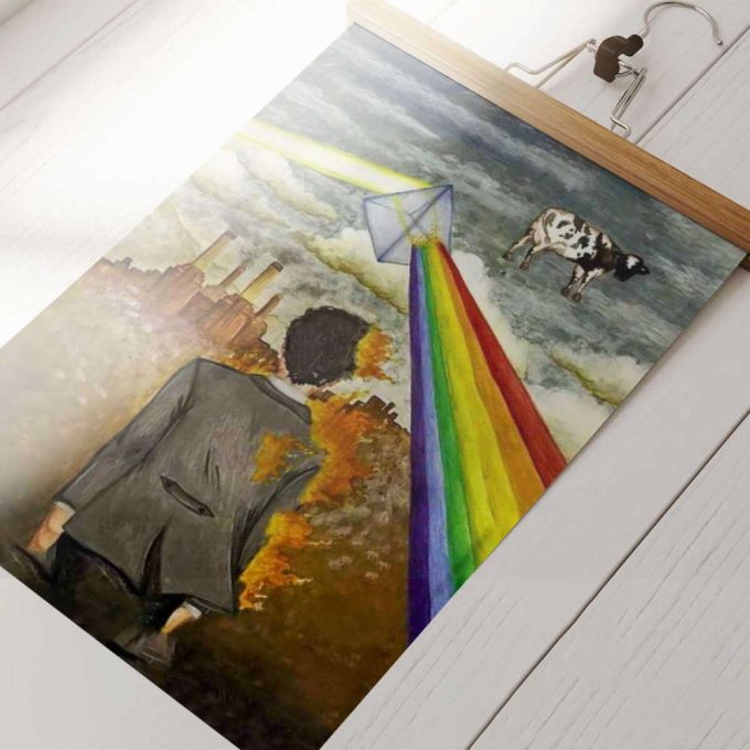 Pink Floyd Poster For Home Decor Gift For Home Decor Gift – Dark Side Of The Moon Wywh 2