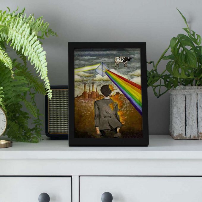 Pink Floyd Poster For Home Decor Gift For Home Decor Gift – Dark Side Of The Moon Wywh 5