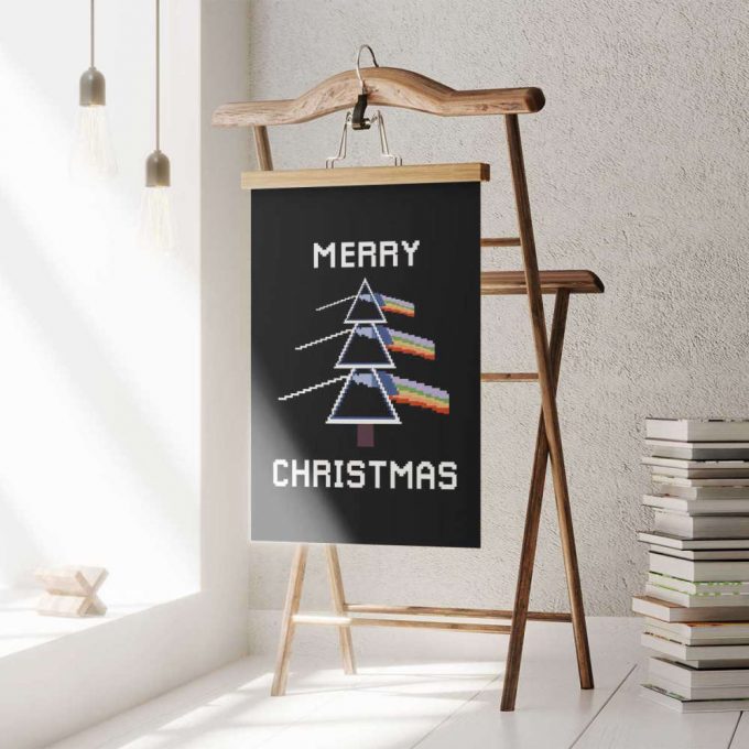 Pink Floyd Poster For Home Decor Gift For Home Decor Gift – Dark Side Of The Moon Xmas Tree 5