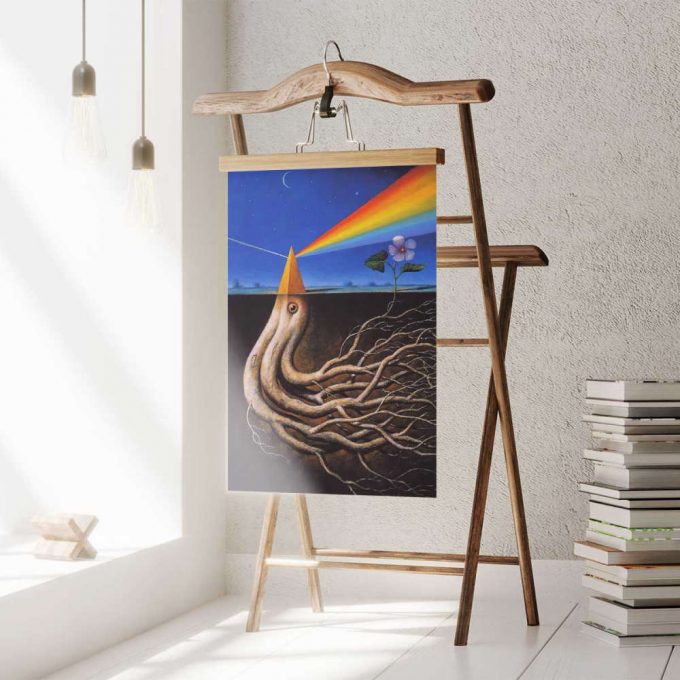 Pink Floyd Poster For Home Decor Gift For Home Decor Gift – Dark Side Of The Root Art 4