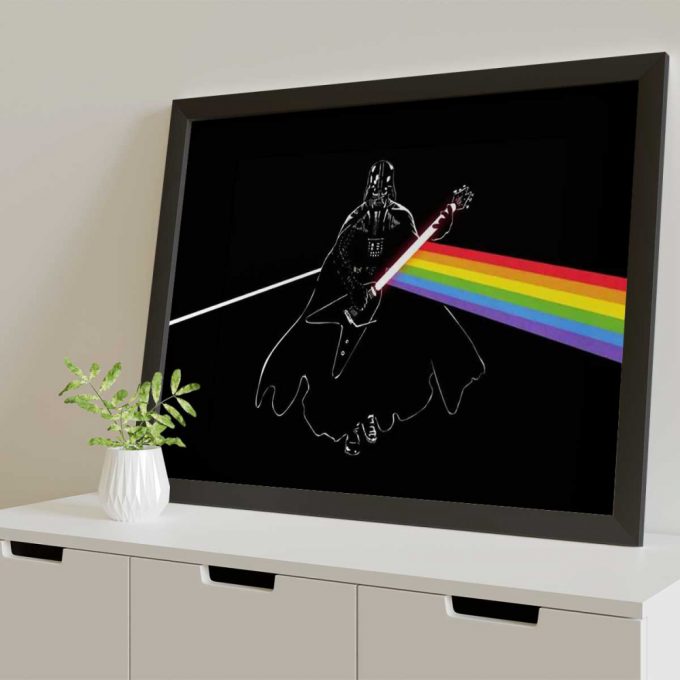 Pink Floyd Poster For Home Decor Gift For Home Decor Gift – Darth Vader Of The Moon 3