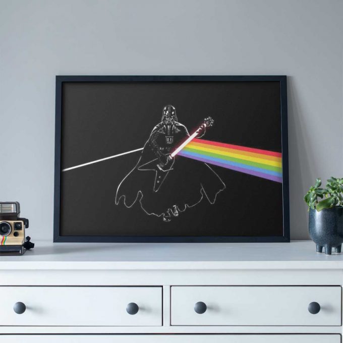 Pink Floyd Poster For Home Decor Gift For Home Decor Gift – Darth Vader Of The Moon 4