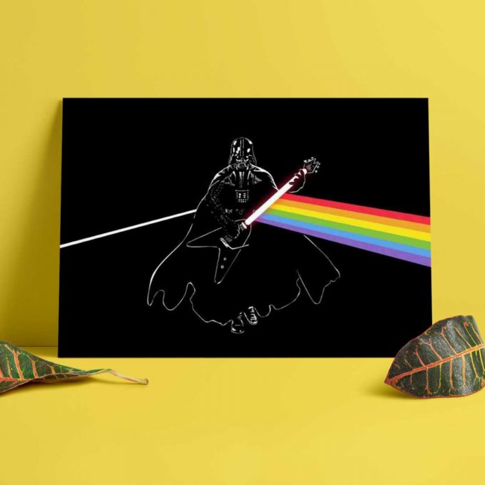 Pink Floyd Poster For Home Decor Gift For Home Decor Gift – Darth Vader Of The Moon 5