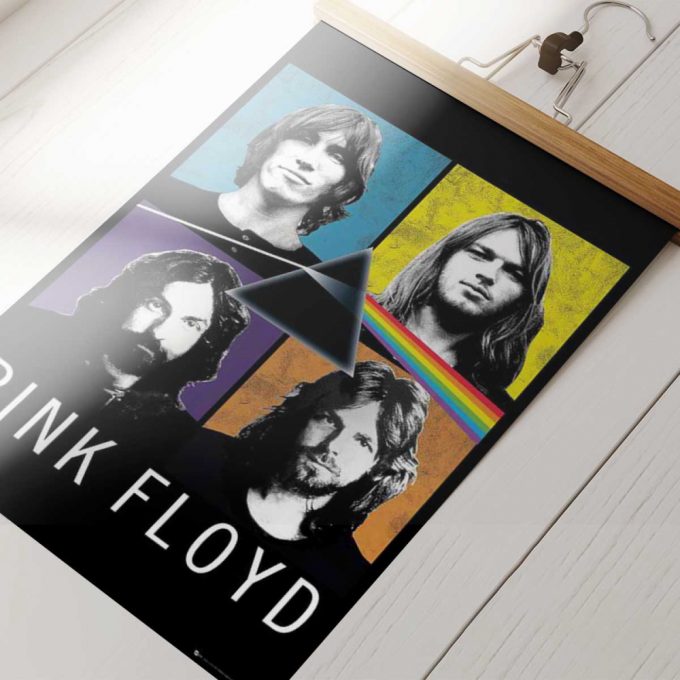 Pink Floyd Poster For Home Decor Gift For Home Decor Gift – David Gilmour Roger Waters Rick Wright And Nick Mason 2