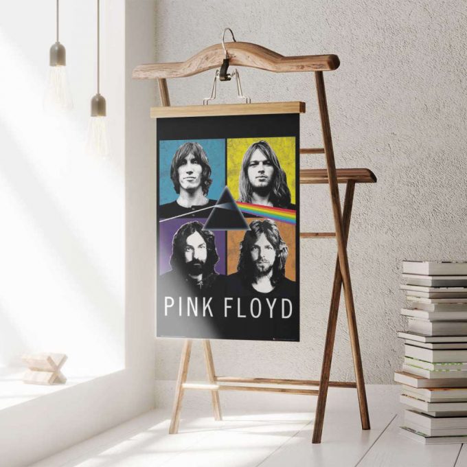 Pink Floyd Poster For Home Decor Gift For Home Decor Gift – David Gilmour Roger Waters Rick Wright And Nick Mason 4