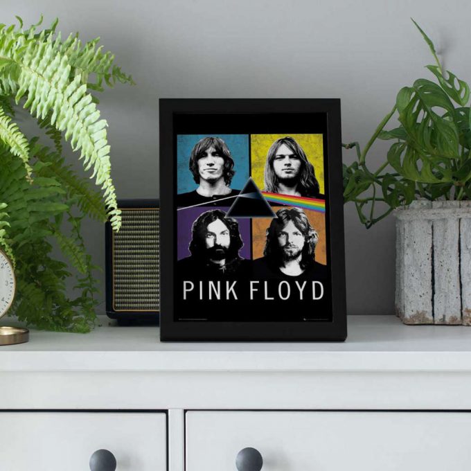 Pink Floyd Poster For Home Decor Gift For Home Decor Gift – David Gilmour Roger Waters Rick Wright And Nick Mason 5