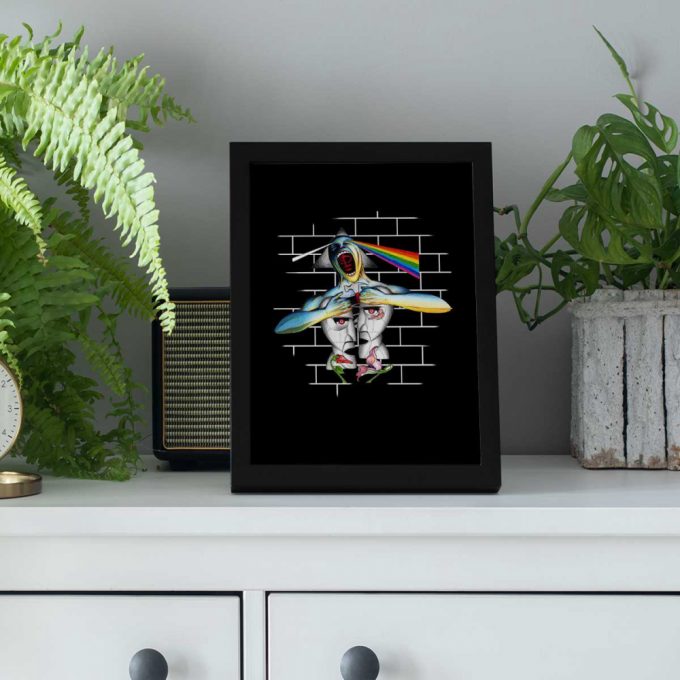 Pink Floyd Poster For Home Decor Gift For Home Decor Gift – Division Bell Meets The Dark Side Of The Wall 2