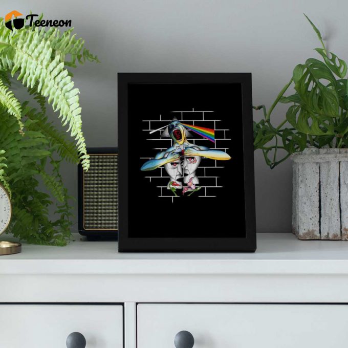 Pink Floyd Poster For Home Decor Gift For Home Decor Gift – Division Bell Meets The Dark Side Of The Wall 1