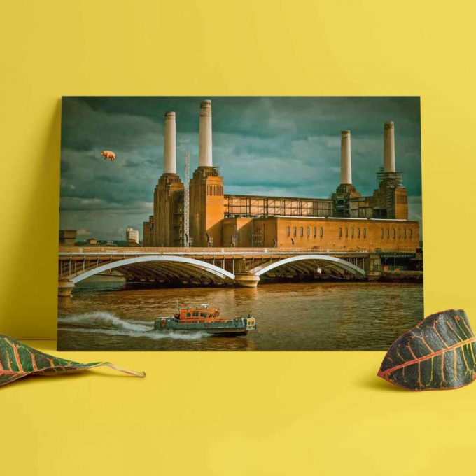 Pink Floyd Poster For Home Decor Gift For Home Decor Gift – Flying Pig At Battersea Power Station 4