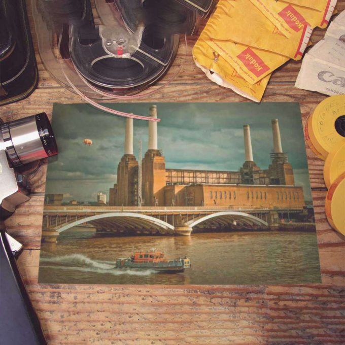 Pink Floyd Poster For Home Decor Gift For Home Decor Gift – Flying Pig At Battersea Power Station 5