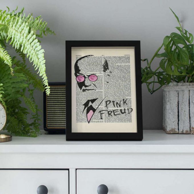 Pink Floyd Poster For Home Decor Gift For Home Decor Gift – Freud Dictionary Art 3