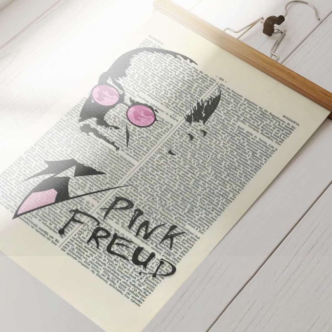 Pink Floyd Poster For Home Decor Gift For Home Decor Gift – Freud Dictionary Art 4