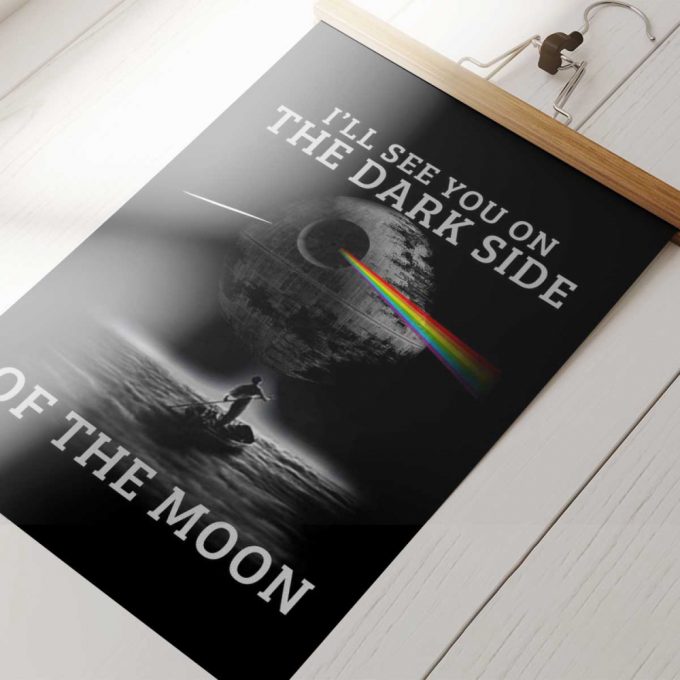 Pink Floyd Poster For Home Decor Gift For Home Decor Gift – I’ll See You On The Dark Side Of The Moon 5