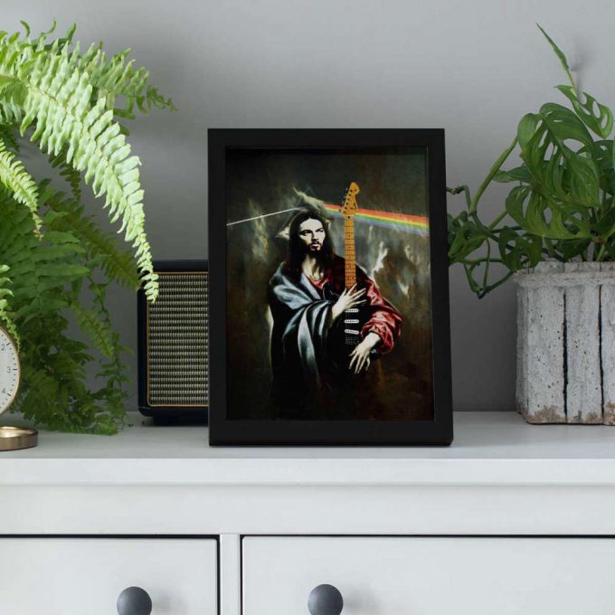 Pink Floyd Poster For Home Decor Gift For Home Decor Gift – The Prophecy Of Prog David Gilmour Jesus 4