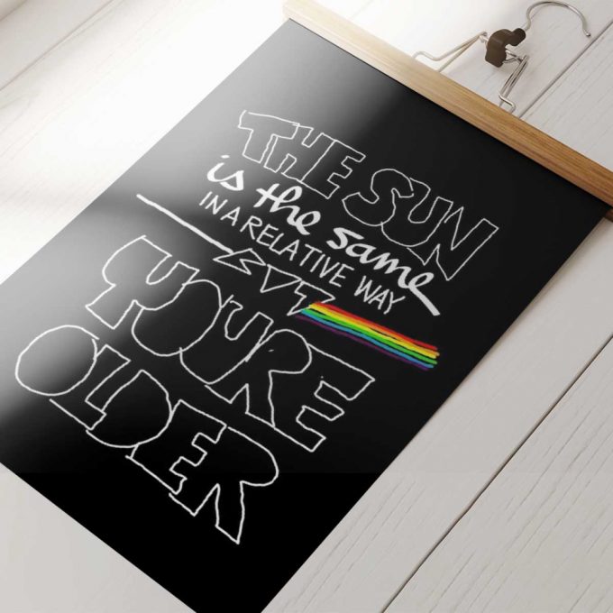 Pink Floyd Poster For Home Decor Gift For Home Decor Gift – The Sun Is The Same In A Relative Way 2